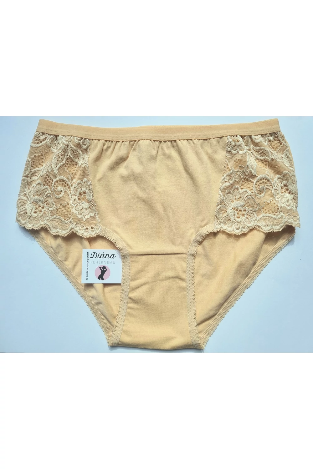 Dámske nohavičky so širším bokom a čipkou na bokoch Dámske nohavičky so širším bokom a čipkou na bokoch