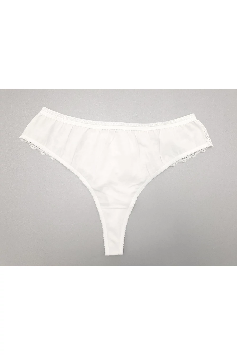 Tangy so širšími bokmi s čipkou XXL