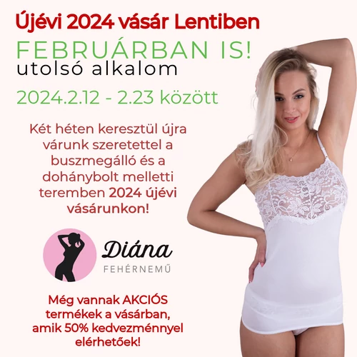 Újévi vásár - 2024. február 12-23 között